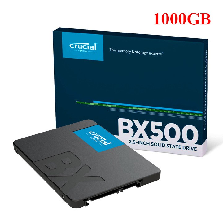 [LB]   Ổ cứng SSD 2.5 inch SATA Crucial BX500 1000GB - bảo hành 3 năm SD102 | BigBuy360 - bigbuy360.vn