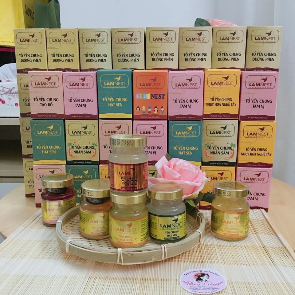 Combo 1 Hộp (6 Hũ)Yến Sào Lamnest Loại Hũ Sứ Cao Cấp | BigBuy360 - bigbuy360.vn
