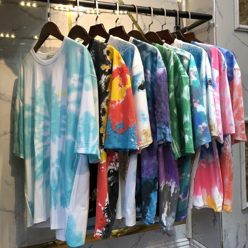 Áo Thun Loang Form Rộng Tay Lỡ Unisex Phối Đồ Cá Tính