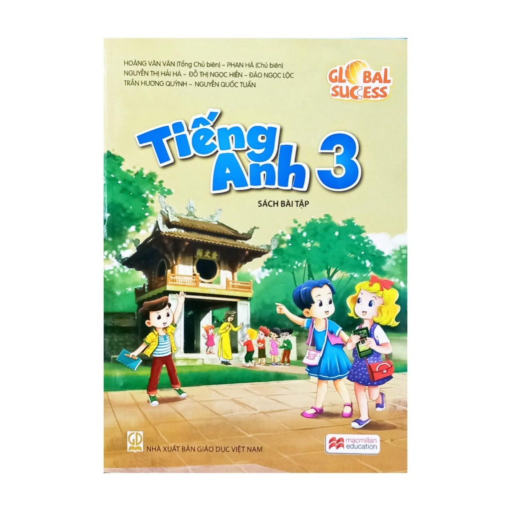 Sách Bài tập Tiếng Anh 3 ( Theo Chương Trình Mới không CD + Bán kèm 1 quyển Bé tập tô màu 15k