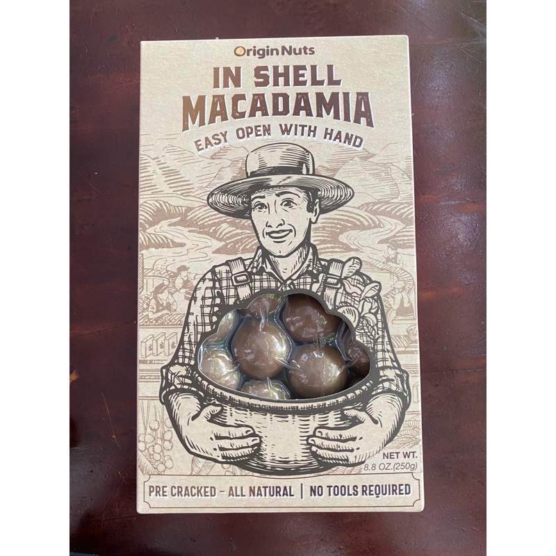 [HÀNG MỸ] MẮC CA ÚC MACADAMIA ORGIN NUTS (250g)