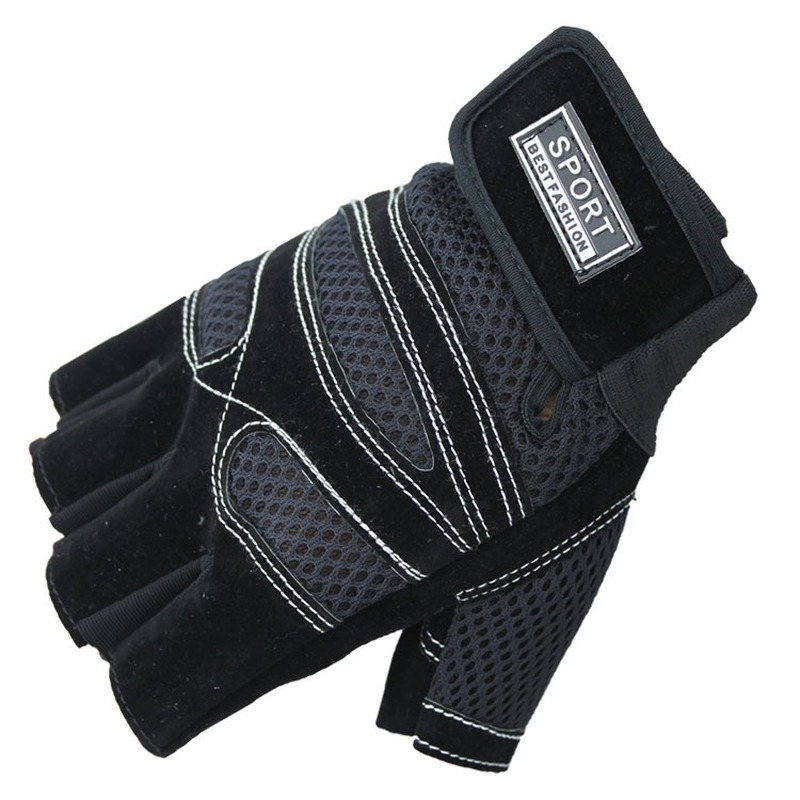 Anti-Slip Felt Fabric Cycling Gloves