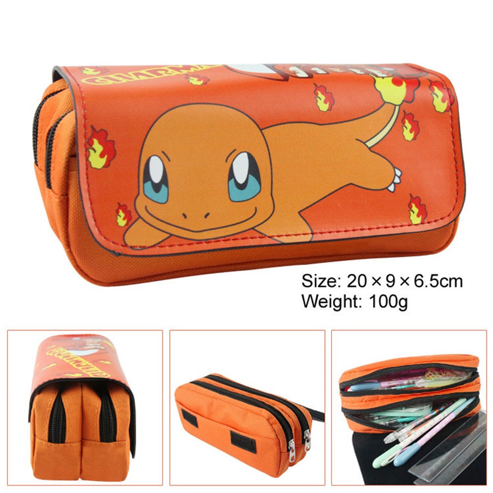 Hộp Đựng Bút Pokémon, Túi Đựng Văn Phòng Phẩm Hoạt Hình Pikachu Đen, Đồ Dùng Học Tập, Cặp Học Sinh, Quà Tặng Tiệc Sinh Nhật Cho Bé nana1.vn