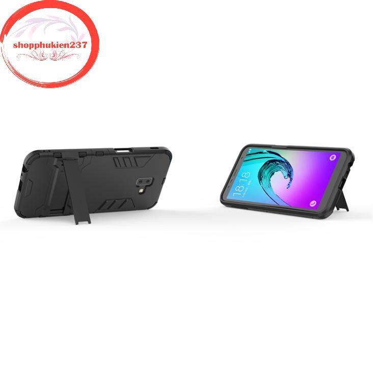[Freeship toàn quốc từ 50k] ỐP LƯNG SS GALAXY J6 PLUS ỐP IRONMAN CHỐNG SỐC CÓ GIÁ ĐỠ