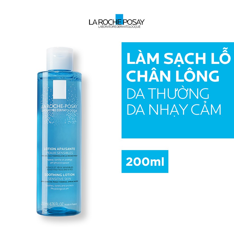 Nước hoa hồng La Roche Posay Lotion Apaisante Physiologique cho da nhạy cảm 200ml