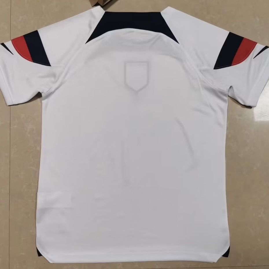 Áo Thun Bóng Đá Màu Trắng Đội Tuyển Mỹ World Cup 2022