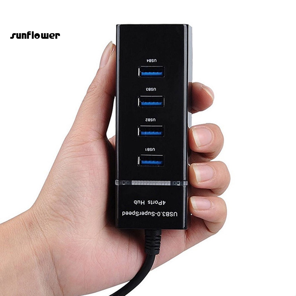 Bộ chia 4 cổng usb 3.0 LENOVO cho máy tính xách tay