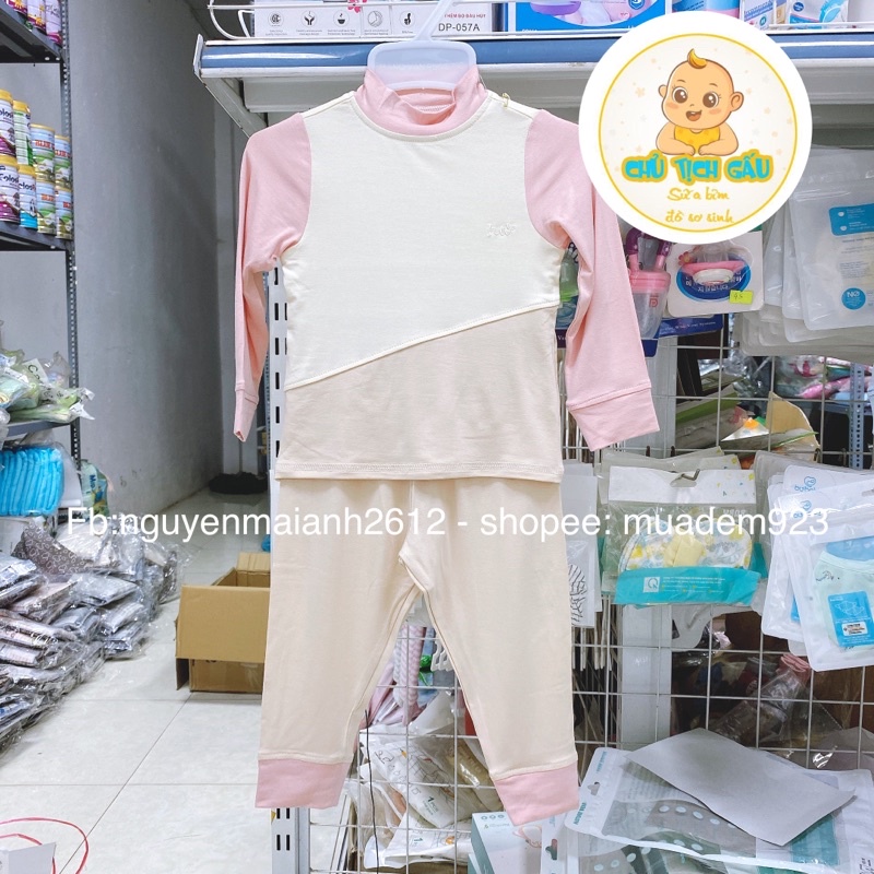 BỘ DÀI VẢI SỢI TRE CHO BÉ HÃNG NATURE WEAR SIZE NHỎ HƠN 17KG