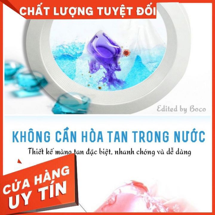 viên giặt quần áo ,Viên Giặt Xả 2in1 Hộp 30 Viên với các mùi hương khác nhau giúp quần áo luôn thơm tho, sạch sẽ