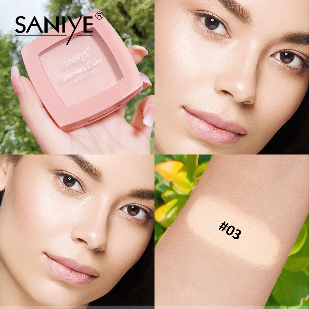 Phấn Phủ SANIYE R5004 Trang Điểm Kiểm Soát Dầu Với 3 Tông Màu Tùy Chọn 10g | BigBuy360 - bigbuy360.vn