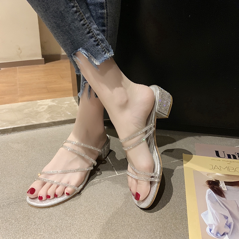 Sandal Cao Gót Phong Cách Ulzzang Thời Trang 8242042 Cho Nữ