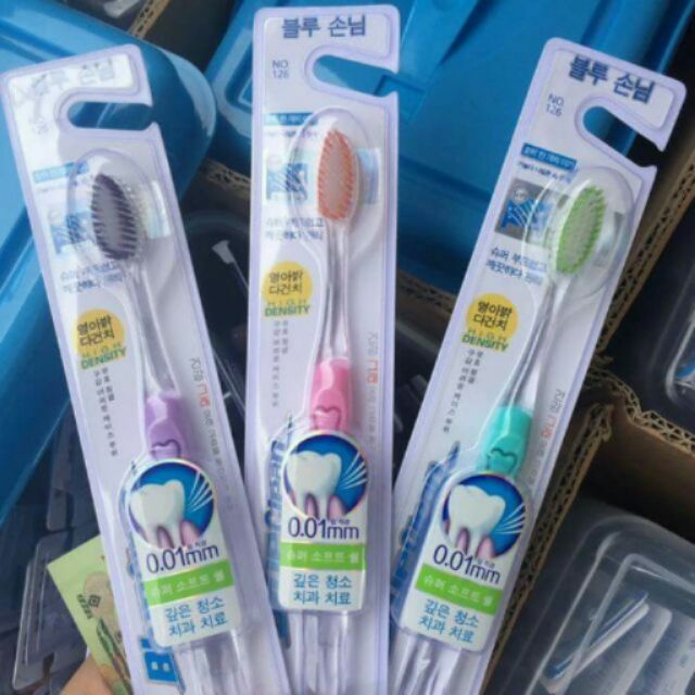 Bàn chải đánh răng lông siêu mềm mịn