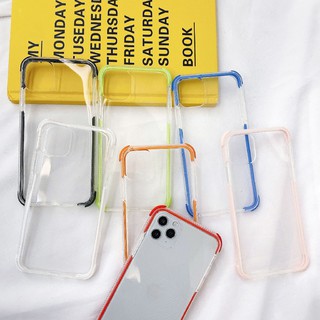 Ốp lưng Viền chống sốc 4 góc - Ốp iphone 5/5s/6/6s/7/8/7plus/8plus/Xs/Xsmax/11/11promax K6-3