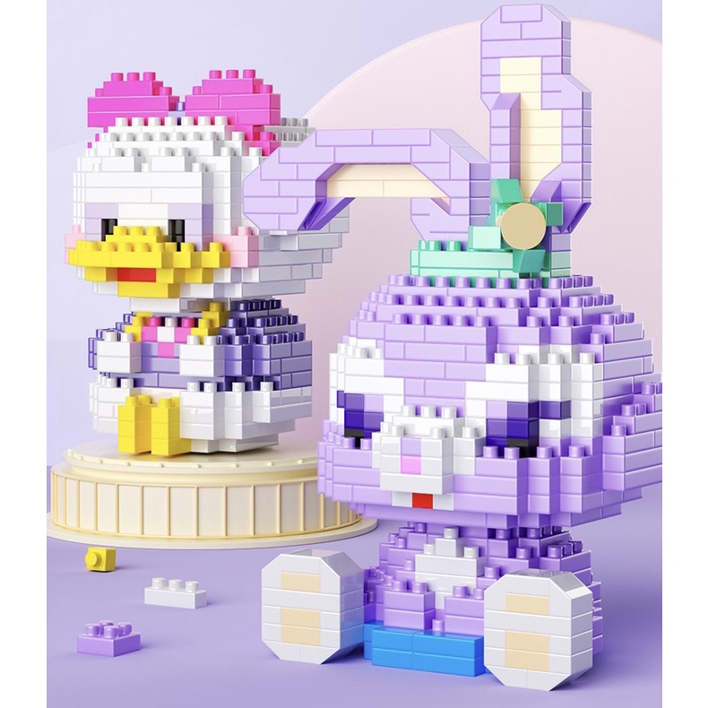 Đồ chơi trí tuệ, xếp hình, lắp ghép nhiều nhân vật cho bé Master Kids