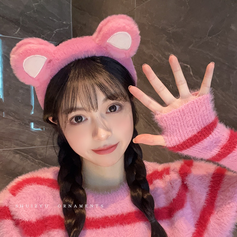 Mao Maomao Dép Tông Dâu Tây Thời Trang Hàn Quốc Nhẹ Nhàng Cho Mùa Thu Đông