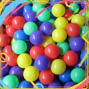 100 BÓNG NHỰA MỀM CHO BÉ