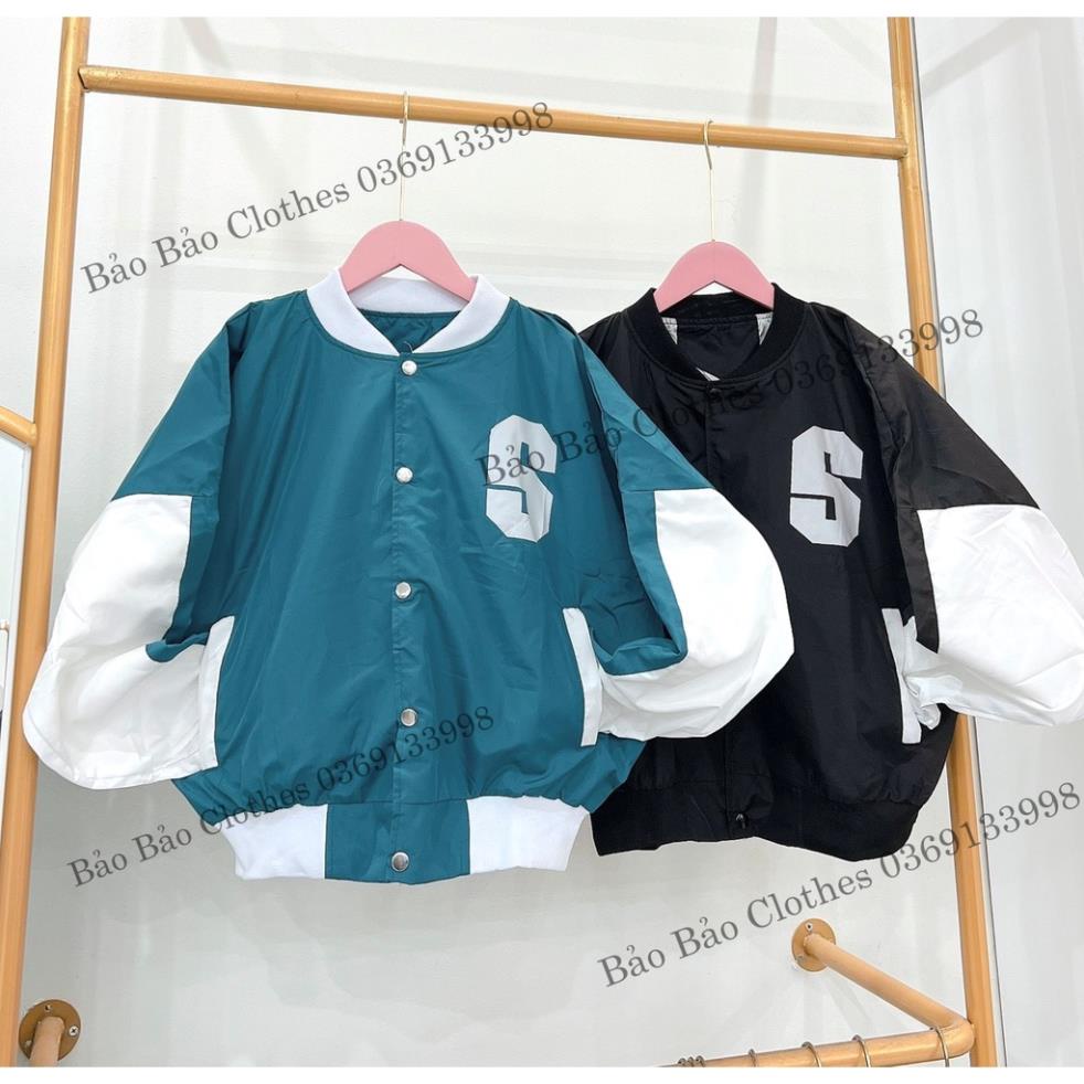 Áo Gió Bomber Nam Nữ  Form Rộng 2 Lớp Chữ S Vải Dày Mịn Thoáng Mát Thiết Kế Thời Trang Kiểu Dáng Năng Động