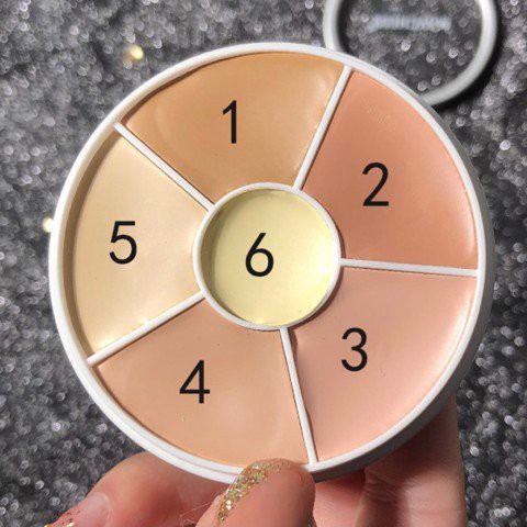 THẾ GIỚI LÔNG MI-FOCAL KEM CHE KHUYẾT ĐIỂM 6 Ô MAYCHEER