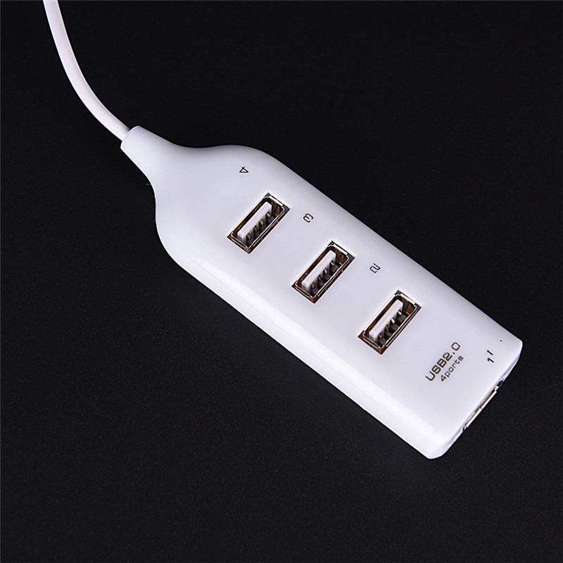 (3C & Bi) Hub Chia 4 Cổng Usb 2.0 Tốc Độ Cao Cho Pc / Laptop