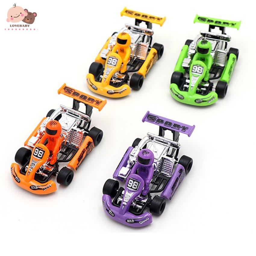 Xe đua đồ chơi kéo lưng cho bé