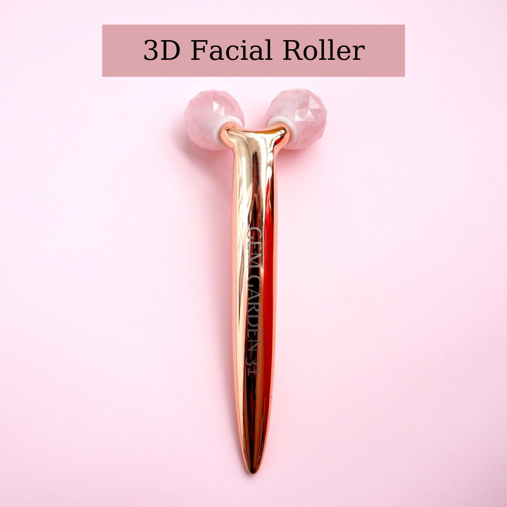 Thanh lăn đá massage mặt chữ Y - 3D Facial Roller