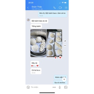 Bột bánh bao gói 400gr