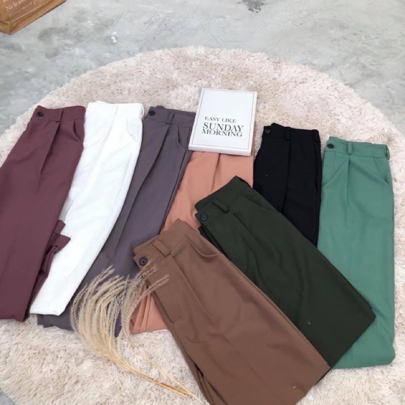 Bán sỉ Quần tây baggy nữ, mẫu quần tây nữ đẹp, phù hợp đi học đi làm đi chơi | BigBuy360 - bigbuy360.vn