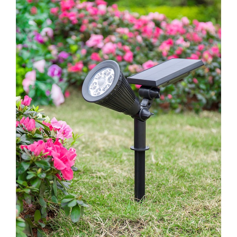Đèn Led Cắm Âm Đất Trang Trí Sân Vườn Năng Lượng Mặt Trời 7W LED RGB, Chống Nước, Nhiều Màu - ABM SOLAR
