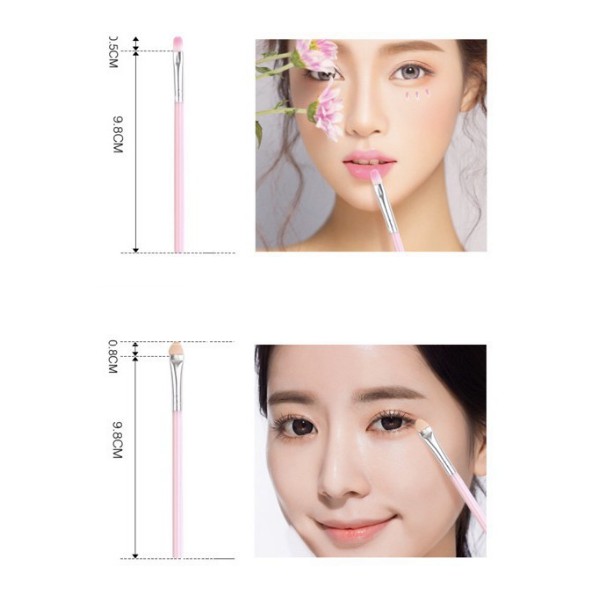 💙KÈM QUÀ TẶNG💙Bộ cọ trang điểm 5 cây chi tiết cọ tán kem nền phấn phủ son môi tiện lợi TAYOKA