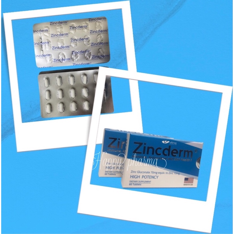 ZinCderm - Hỗ trợ làm đẹp da, tóc, móng