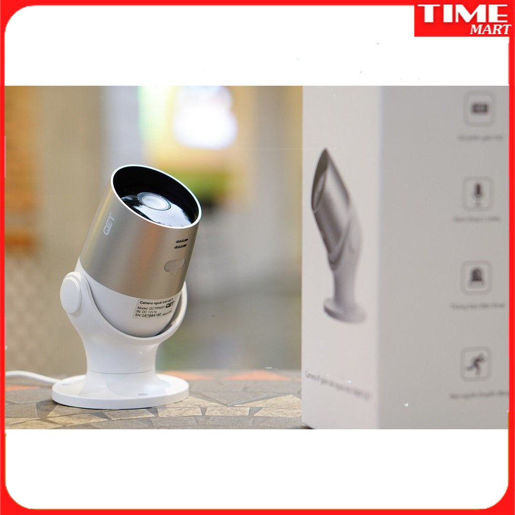 CAMERA NGOÀI TRỜI IP QCT 1080P [TIME_MART siêu thị tiện ích gia đình]