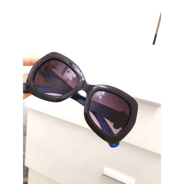 Kính mát nam nữ chống UV400, thiết kế mắt vuông dễ đeo, màu sắc thời trang