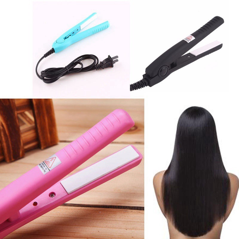 [Hàng mới về] Máy duỗi tóc mini bỏ túi tiện lợi với 3 màu tùy chọn