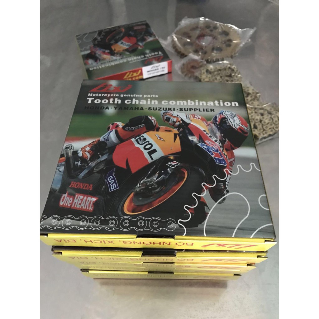 Nhông sên dĩa Lixi vàng cho Sirius