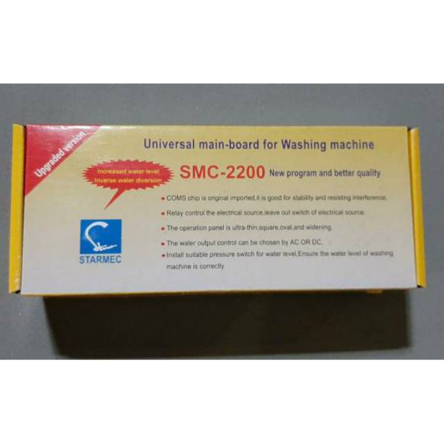 Starmec Bảng Mạch Pcb Đa Năng Cho Máy Giặt 2200