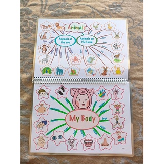 Bộ sơ đồ mind map tiếng anh cho bé