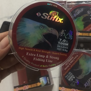 Combo 2 cuon Dây cước câu cá con ó