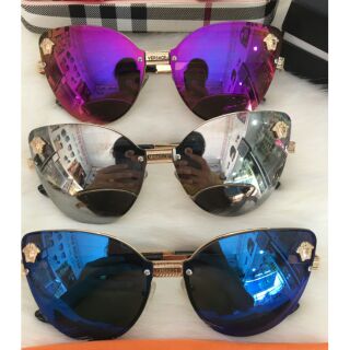 MẮT KÍNH Versace TẶNG GỌNG kính hồng siêu cute, Chai nước rửa kính + bao da