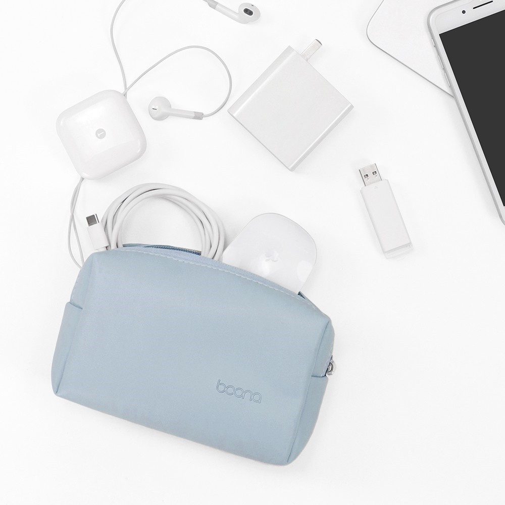 Baona Túi đựng phụ kiện điện tử cất giữ sạc dự phòng dây cáp USB đồ dùng kỹ thuật số tiện lợi