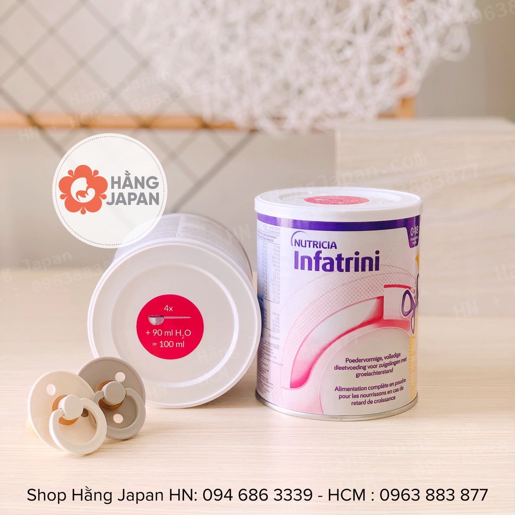 Sữa bột Infatrini 400gr Hàng Đức cho bé từ 0 -18 tháng