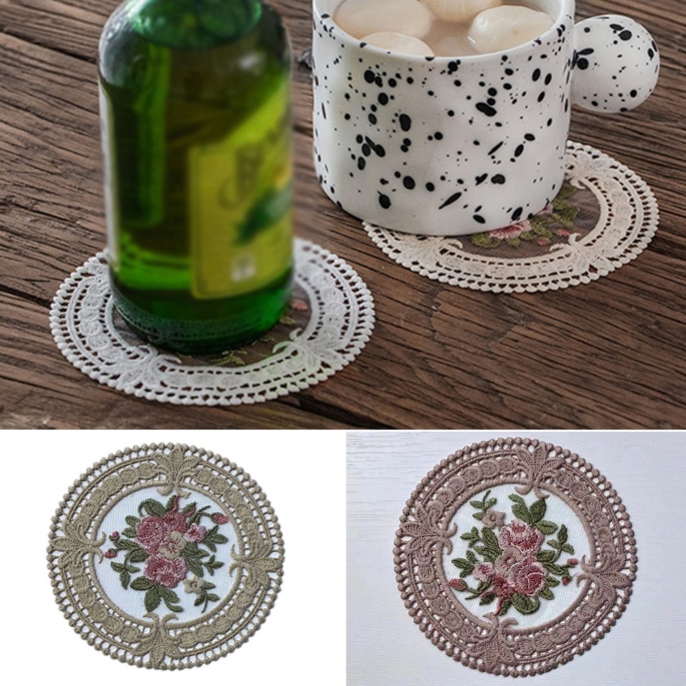 SUNAGE- ~Table Mat Not Mildew Placemat Round Washable Wipe Clean Coaster Desktop【SUNAGE-HOT Fashion】