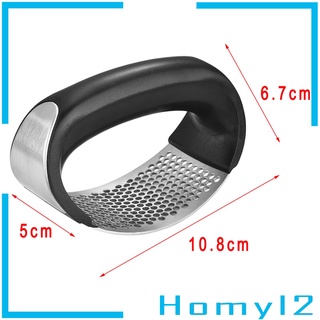 Kitchen Garlic Press Rocker Stainless Garlic Crusher Squeezer Gadget Durable