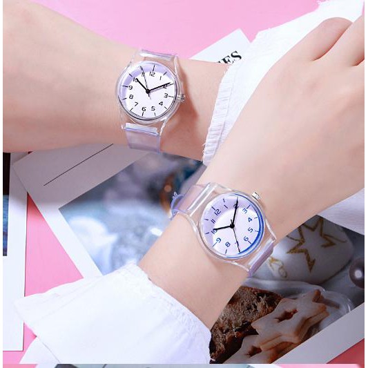 ĐỒNG HỒ NỮ DÂY TRONG SUỐT CANDYCAT MẶT SỐ SIÊU DỄ THƯƠNG | BigBuy360 - bigbuy360.vn