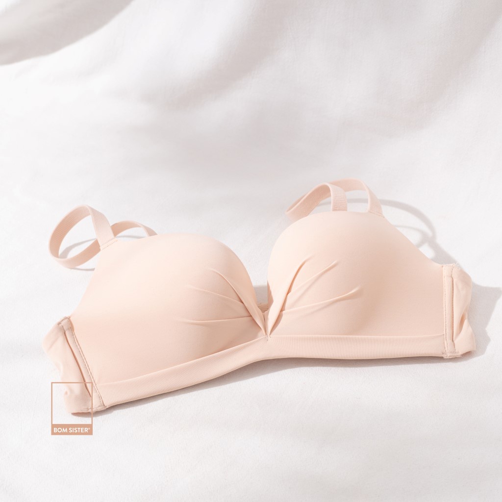 [Mã FARSBRBOM1 giảm 10% đơn 99K] Áo lót mút mỏng thun lạnh không gọng màu trơn nâng ngực tự nhiên BOM SISTER A3566 | BigBuy360 - bigbuy360.vn