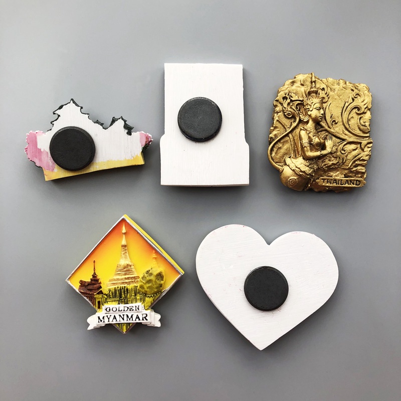 Giá Đỡ Nam Châm 3D Lưu Niệm Trang Trí Tủ Lạnh