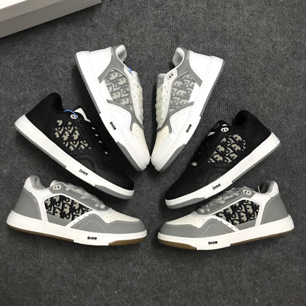 Giày sneaker nke dio xám đen trắng full size nam nữ (36-43)