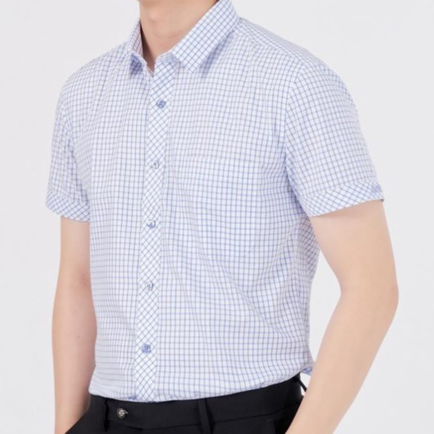 Áo Sơ Mi Nam Tay Ngắn Lịch Lãm, Sang Trọng BLENTINO BCV13 | BigBuy360 - bigbuy360.vn