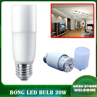 Đèn led trụ e27 20w nhỏ gọn phù hợp dùng cho gia đình