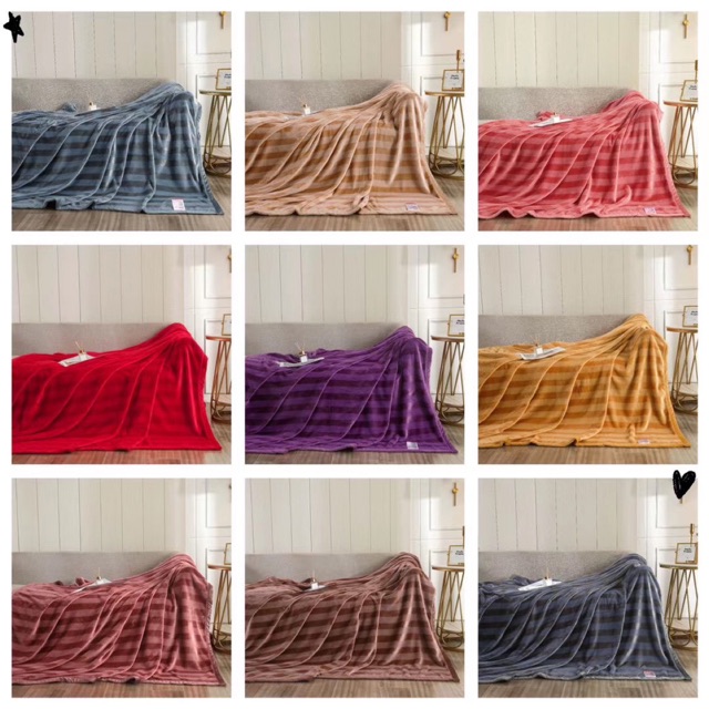 Chăn Lông Băng 3F Fashion Home - Chất Lông mịn