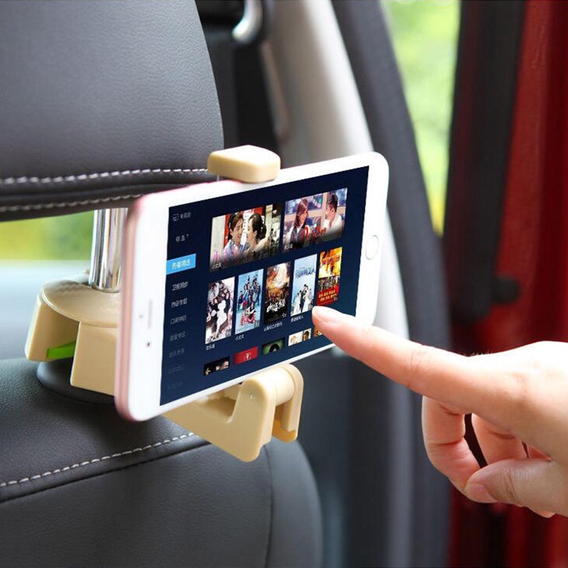 1 Móc Treo Đồ 2 Trong 1 Gắn Ghế Xe Hơi Tiện Lợi Giá Đỡ